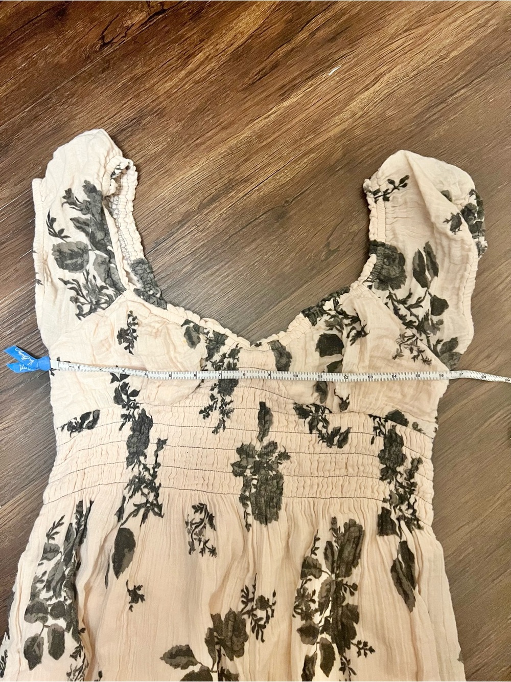 Free People pink Maxi Dress with Black Floral Print - Picture 11 of 14